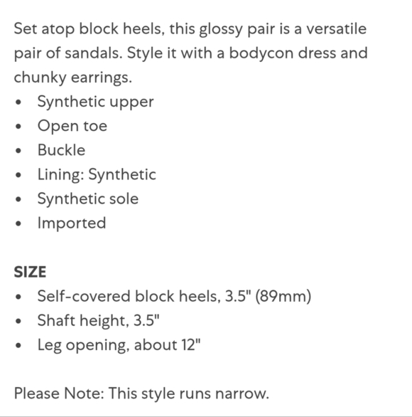 *Single Shoe Right Foot* Sam Edelman Yancy Block Heel Ankle Strap Sandal Size 9 - Picture 4 of 11